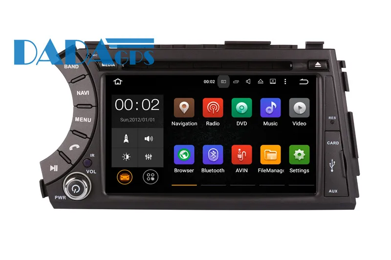 Best 2 din Android 7.1 Car GPS Navigation DVD Player Car Radio for SSANGYONG Kyron Actyon,Micro Kyron,Korando,Micro Actyon 2005+ Auto 5