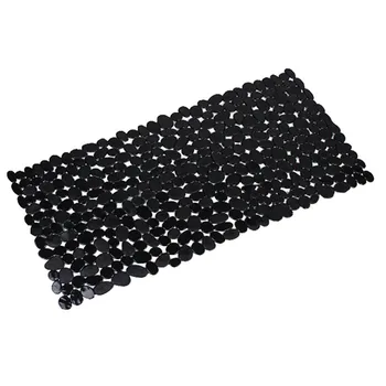 

Extra Long Bathtub Mats Non-Slip Mildew Resistant Anti-Bacterial Cobblestone massage mat Suction Cup Gripping Bath Mats