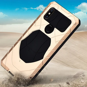

Original iMatch Daily Waterproof Case For Xiaomi Mi Mix 2s 5.99 Luxury Shockproof Hard Metal Silicone Full Protection Case Cover