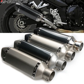 

36MM 51MM stainless steel Universal Escape Moto Motorcycle Motorcross Scooter Exhaust Pipe Muffler with DB Killer for honda cbr