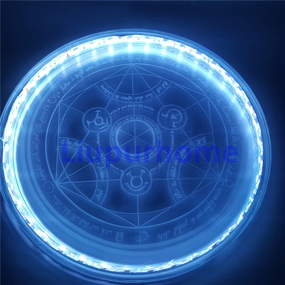 Fullmetal Alchemist edard Elric Led Волшебная люстра с кругами фигурка Аниме Стальной алхимик