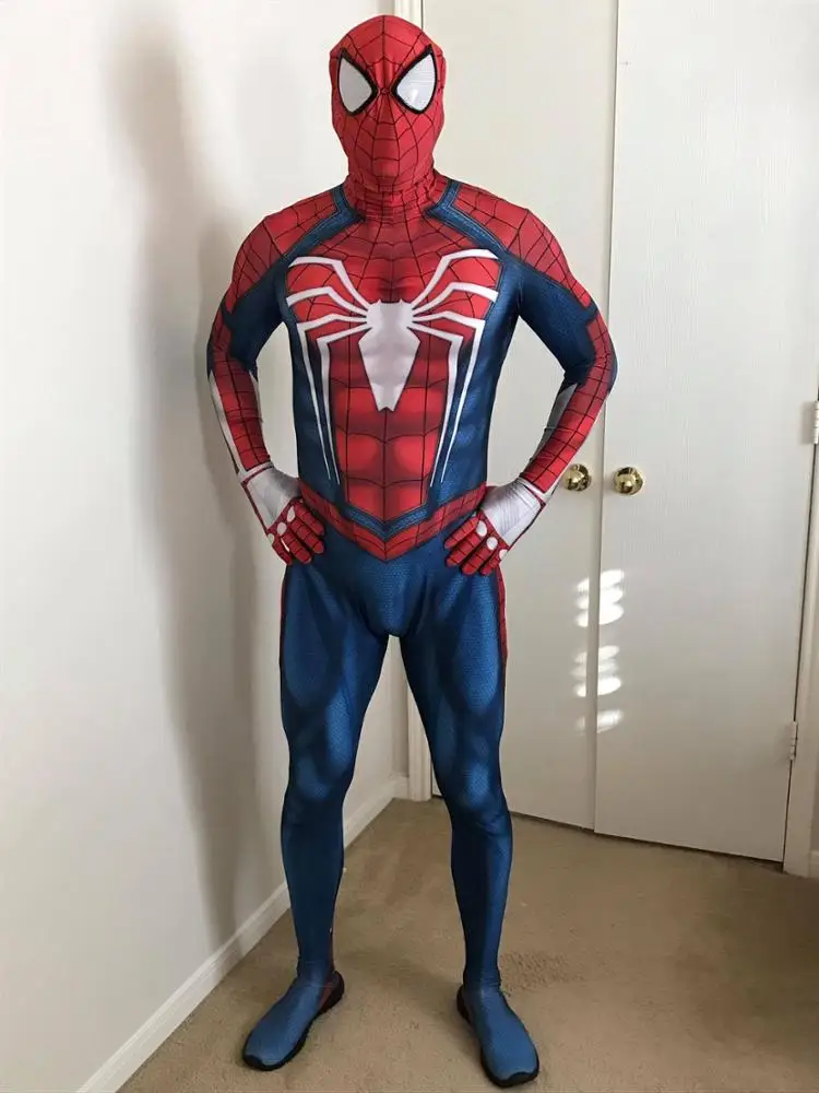 Custom Made New PS4 Insomniac Spiderman Costume Game