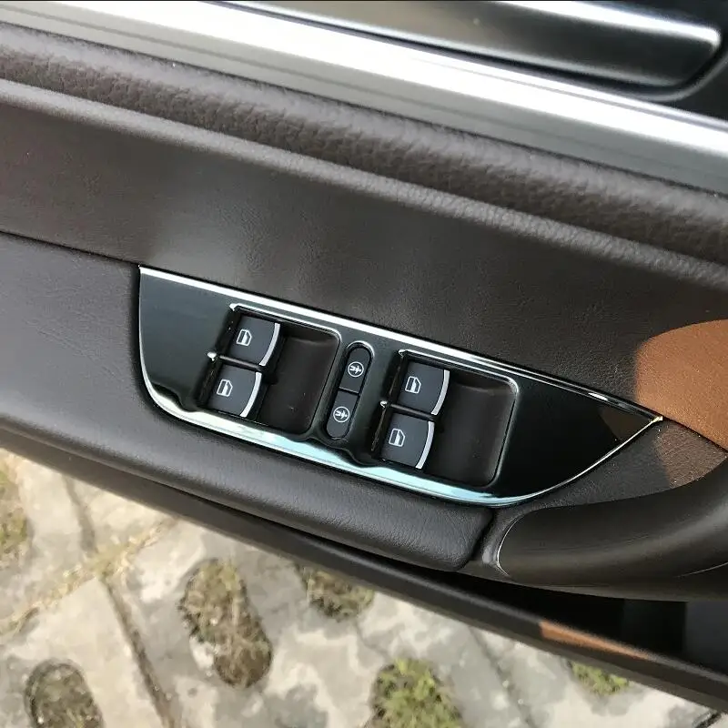 Для Фольксваген 2011 2012 2013 2014 2015 2018 Touareg панель переключателя стекла автомобиля из