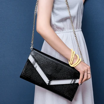 

Wmnuo Women Shoulder Bag Women Handbag Cow Leather Fashion Ladies Evening Bag Crossbody Messenger Bag Female Clutch Wallet Purse