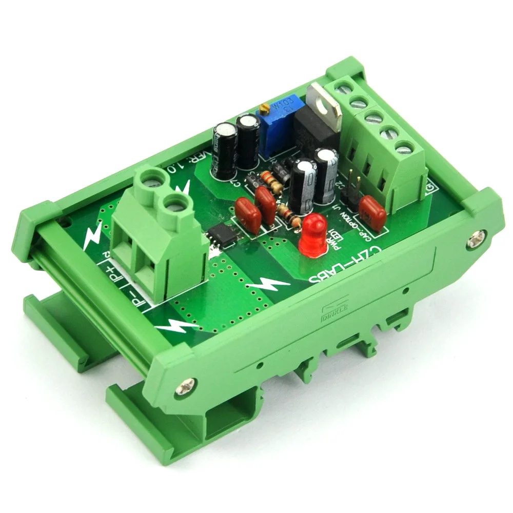 DIN рейка +/ 30Amp AC/DC модуль датчика тока на базе ACS712|dc current sensor module|sensor modulecurrent |