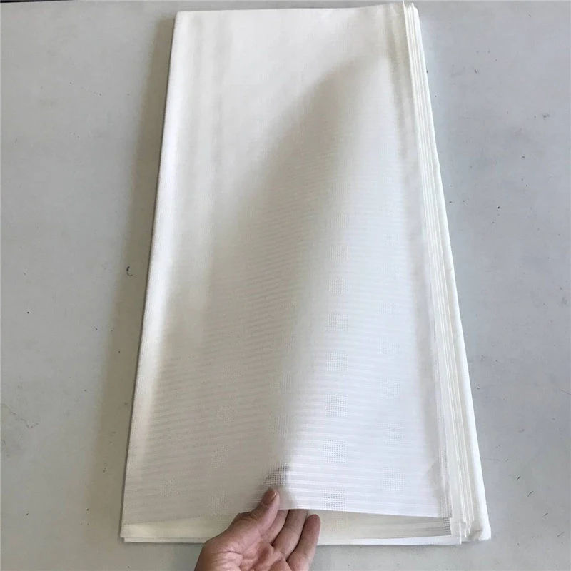 

2019 Atiku Fabric Men Cloth Swiss Atiku Material Nigerian Pearl White Color Atiku Fabric 10yards African Fabric Atiku Fabric