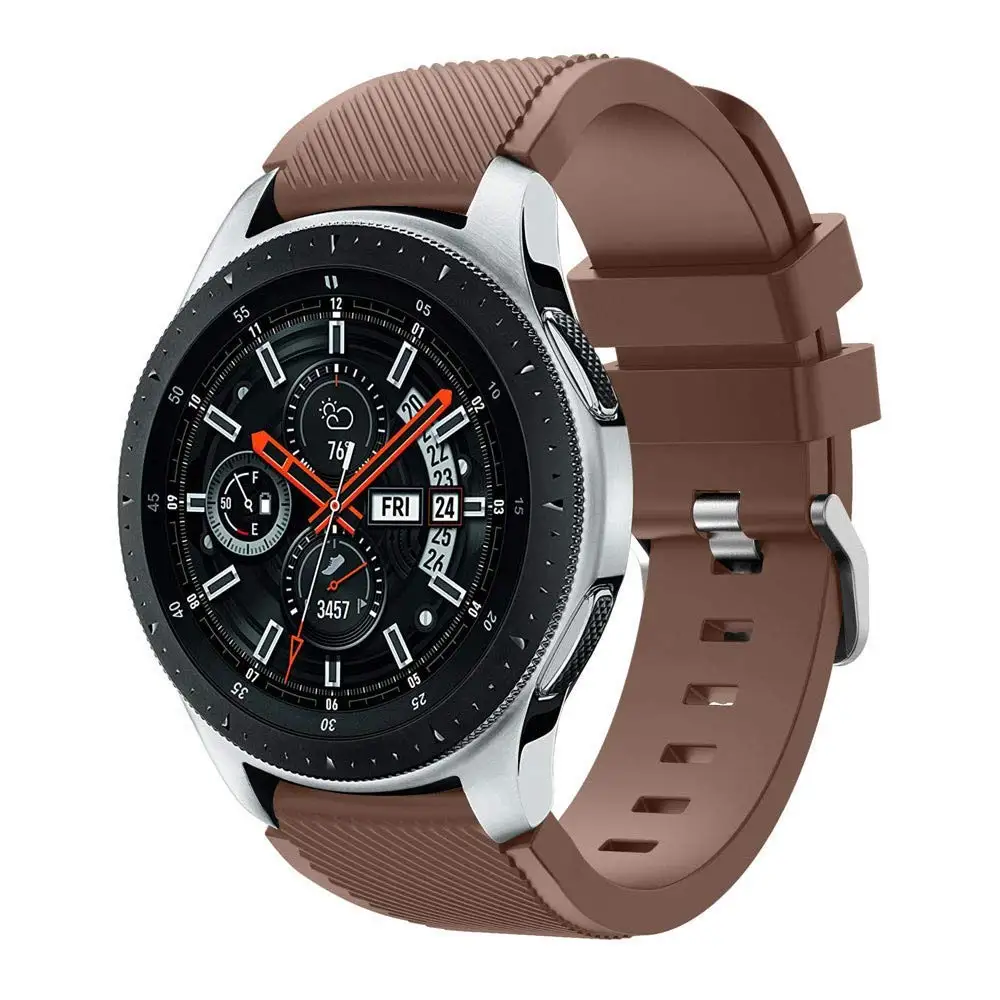 Gear s3 Classic/Frontier/Galaxy Watch 46 мм ремешок для часов, 22 мм спортивный силиконовый ремешок для samsung gear S3 Galaxy Watch 46 мм браслет