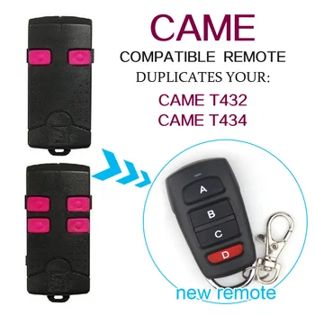 

CAME T432 T434 remote control duplicator 433.92mhz CAME T432 T434 garage door remote control 433mhz