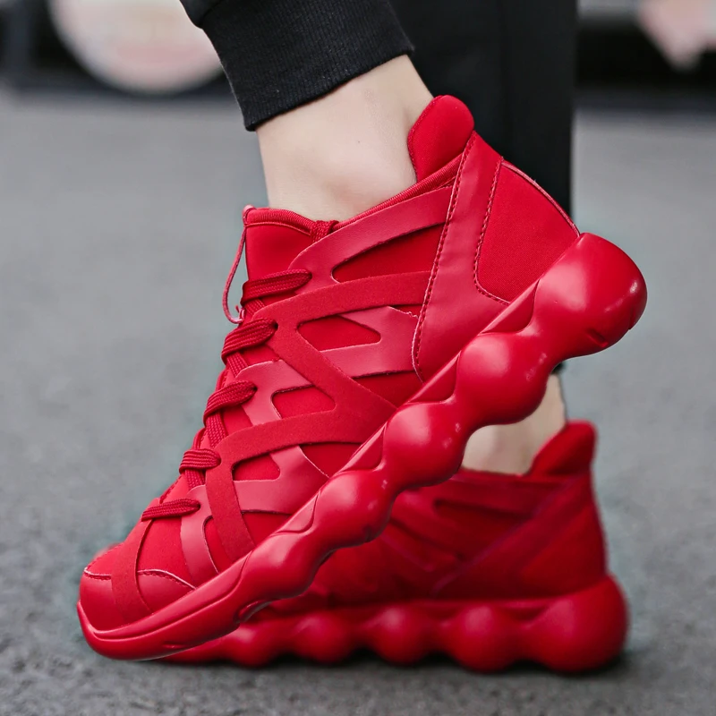 

NORTHMARCH 2018 Summer Red Men Shoes Fashion Casual Shoes Men Lightweight Breathable Sneakers Men Krasovki Zapatos Deportivos