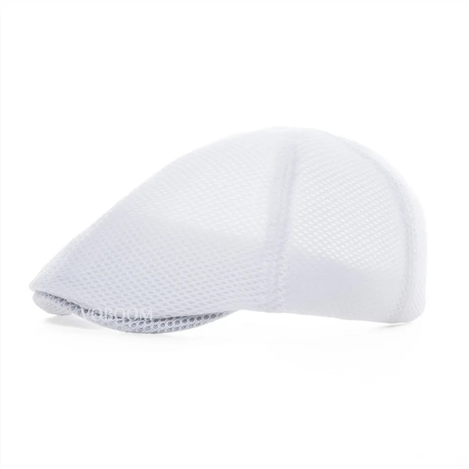 white driver cap