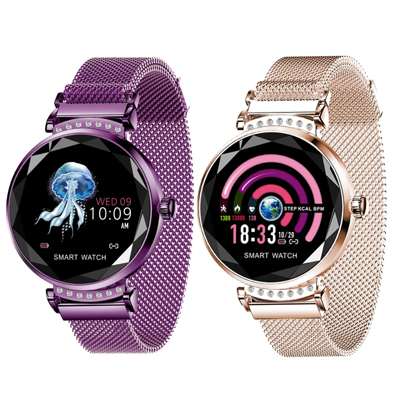 

Fashion Smart Watch Women H2 Fitness Tracker Bracelet Heart Rate Monitor Blood Pressure Smartwatch Pedometer Multi Sport Mode