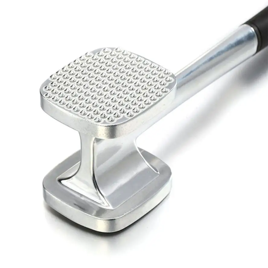 Double sided Meat Hammer New Aluminum Alloy Tools Steak Pork Veal
