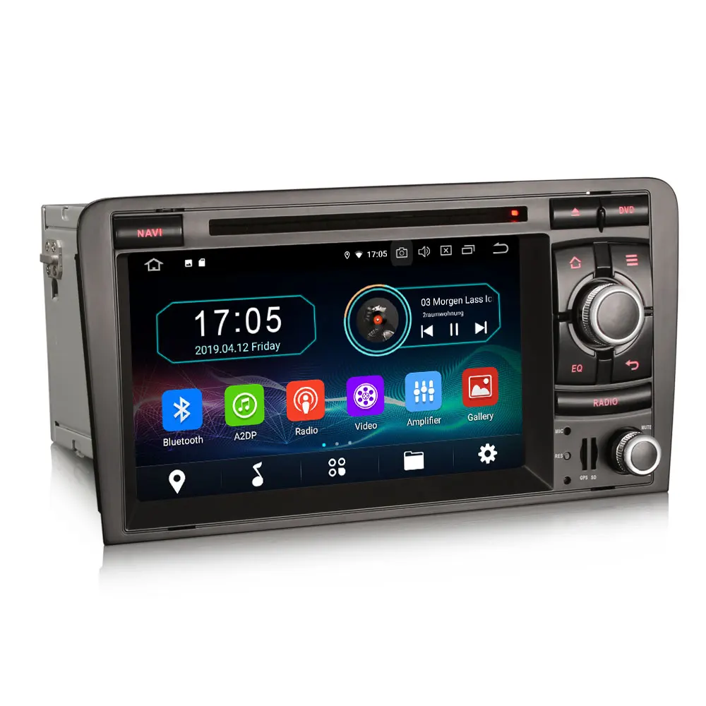 Excellent 7" Android 9.0 Pie OS Car DVD Multimedia Navigation GPS Radio for Audi A3 2003-2012 & Audi S3 2006-2012 & Audi RS3 2011-2012 5 Excellent 7" Android 9.0 Pie OS Car DVD Multimedia Navigation GPS Radio for Audi A3 2003-2012 & Audi S3 2006-2012 & Audi RS3 2011-2012 5