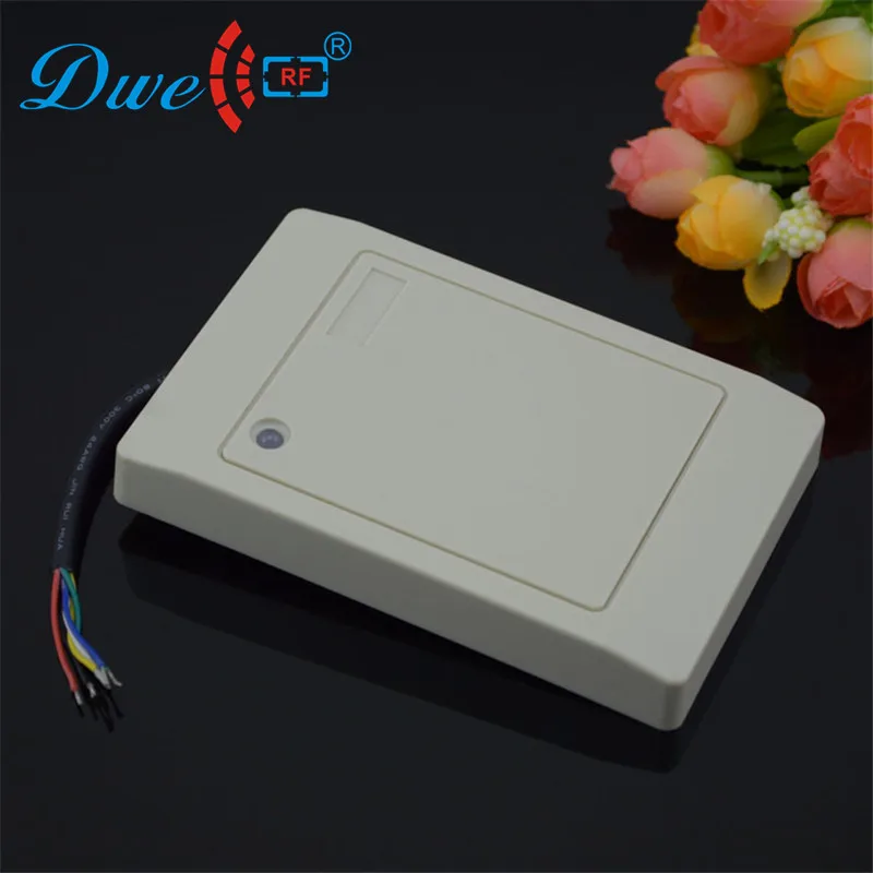 

DWE CC RF Security & Protection 12V rfid 13.56mhz passive access control wiegand 26/34 proximity card reader