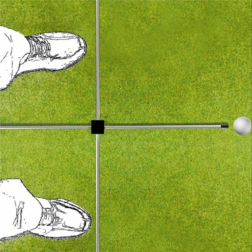 جولف محاذاة عصا Metalline 100% الرأسي حقن شبي آل سبائك الربط جولف محاذاة العصي 3 ألوان إصبع عشرة