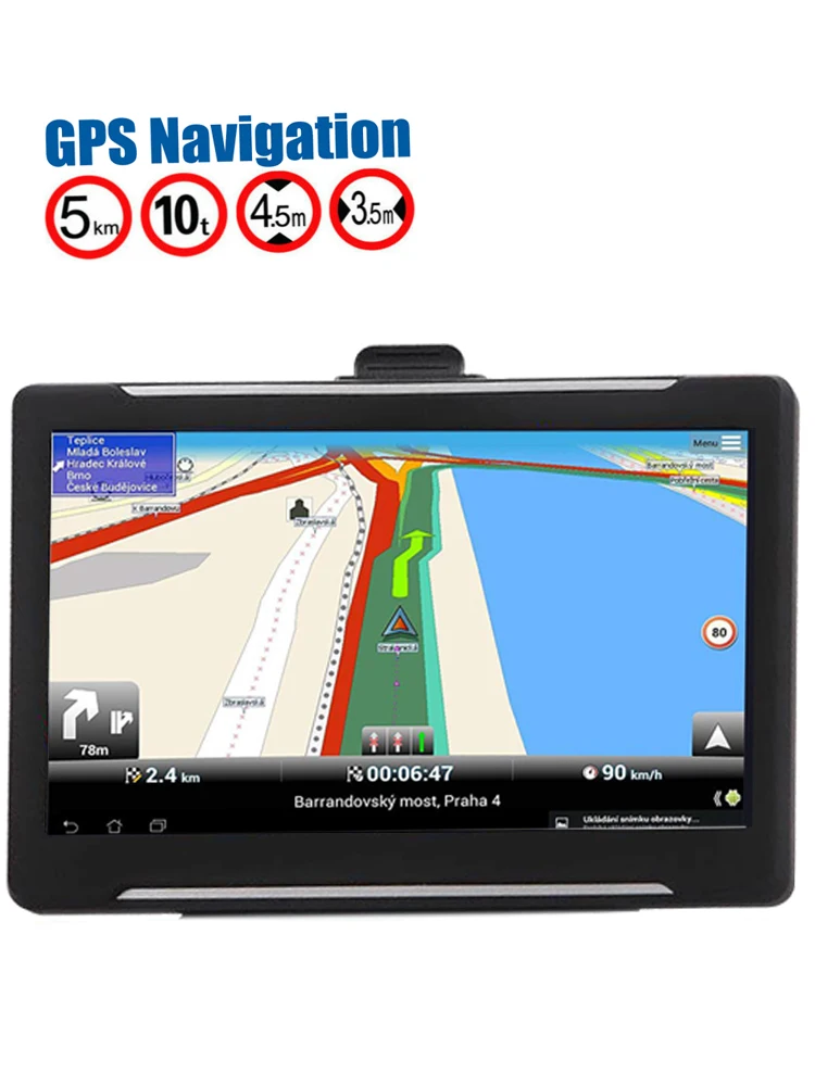 Navegación GPS para coche 7 pulgadas HD FM Navitel 2019 último mapa de Europa Navegación Satelital camión navegador GPS Coche Navegación GPS para coche 7 pulgadas HD FM Navitel 2019 último mapa de Europa Navegación Satelital camión navegador GPS Coche