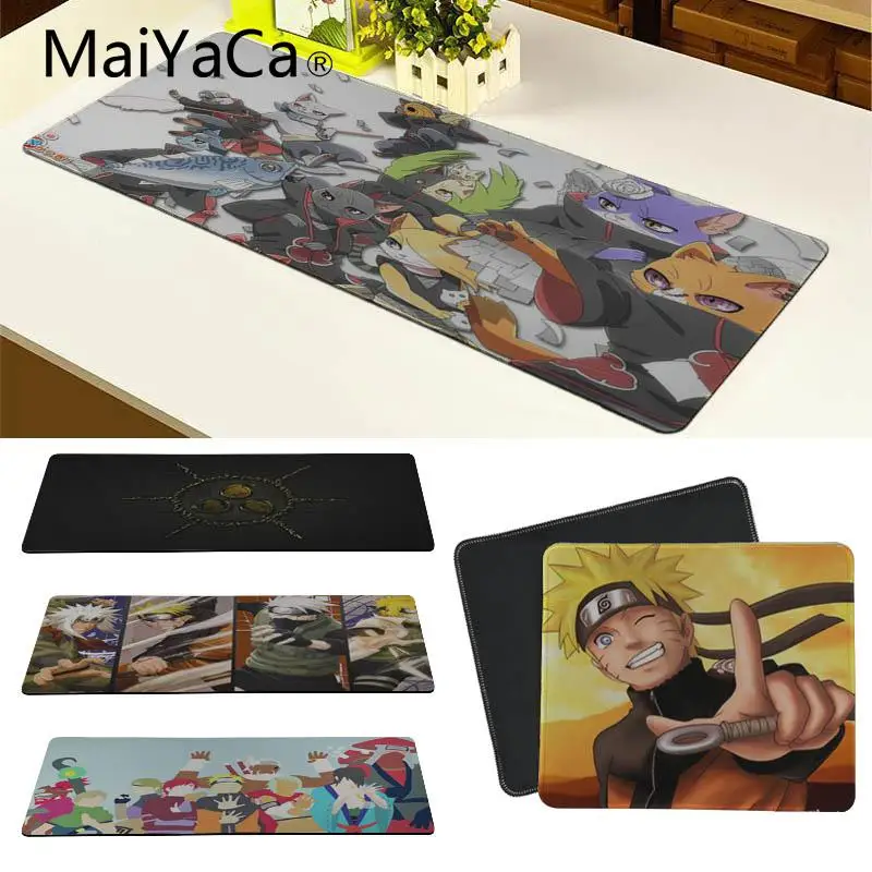 MaiYaCa Наруто 2018 DIY Дизайн узор игровой коврик Размеры для 30x90 см и 40x90 см игровые коврики