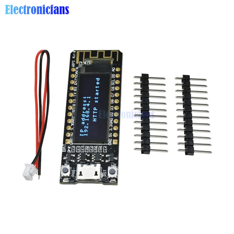 Плата PCB для NodeMcu Arduino плата флэш памяти ESP8266 0 91 дюйма OLED CP2014 32 Мб 8266 Wi