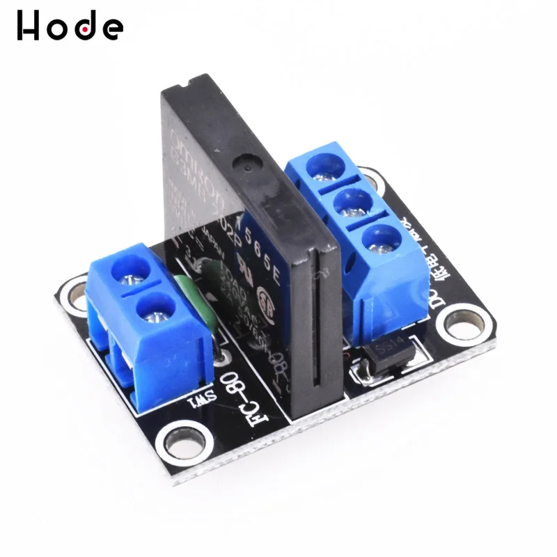 1/2/4/8 канальный твердотельное реле G3MB 202P DC AC PCB SSR в 5VDC Out 240V 2A для arduino|Реле| |