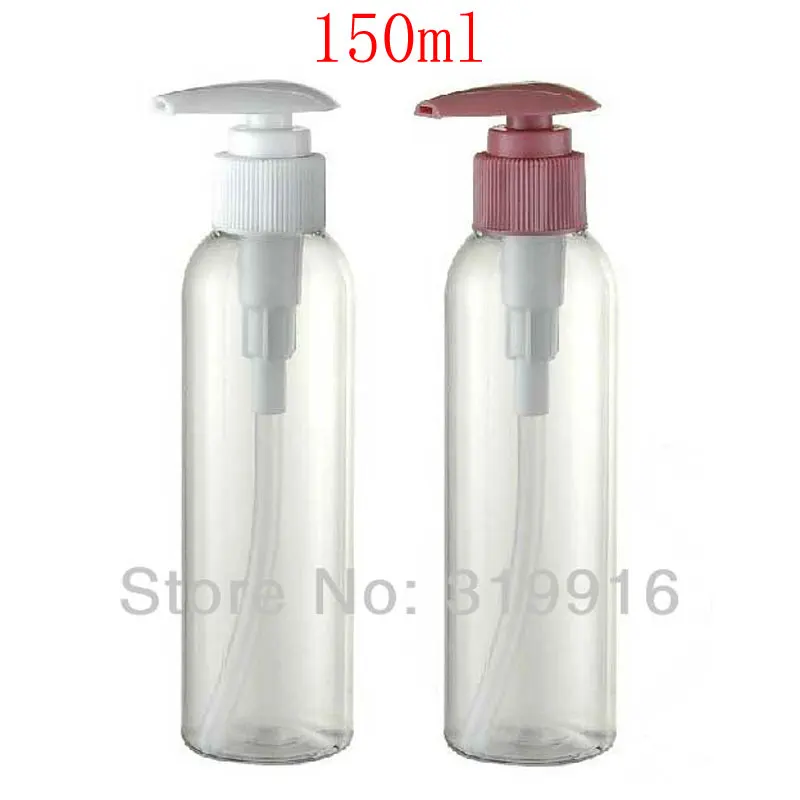 Download 150ml X 40 round transparent heart design lotion pump head ... Yellowimages Mockups