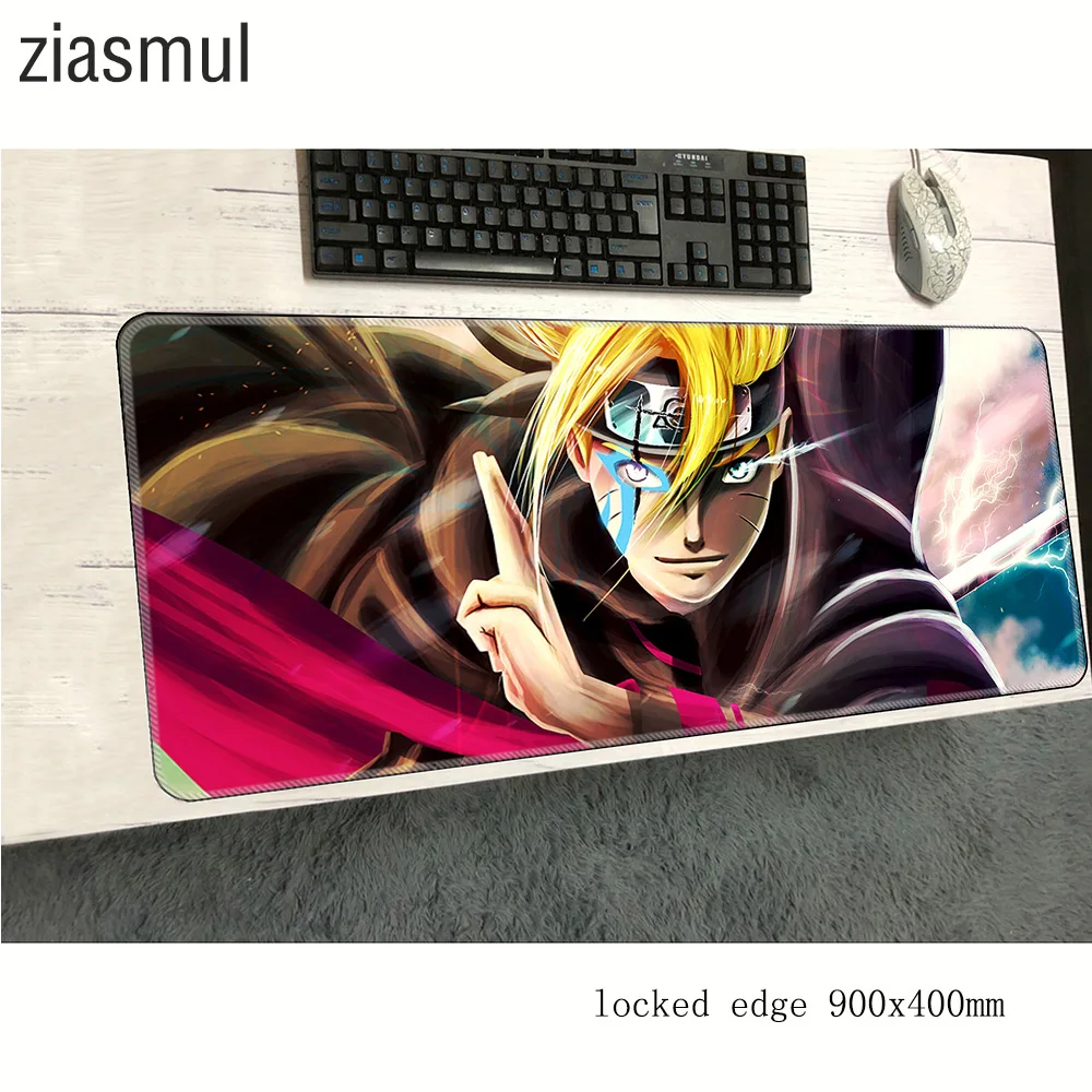 Коврик для мыши BORUTO 900x400x2 мм новый коврик игровые аксессуары восхитительный