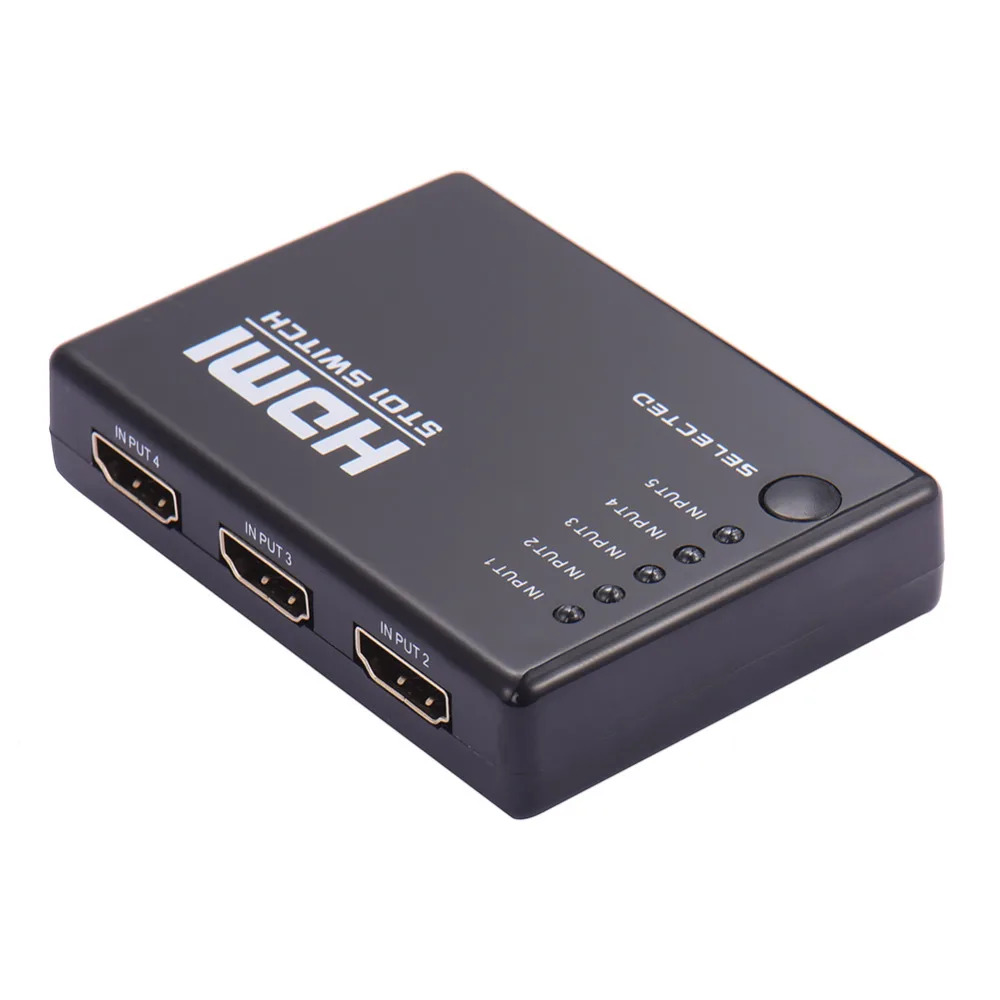 Buy HDMI High Definition HD 5 inputs 1 output Switcher