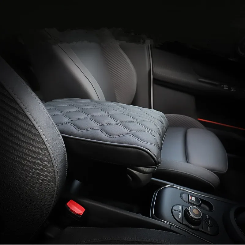Расширенный подлокотник для автомобиля кожаный подушка рук Mini Cooper New Countyman F60 2017