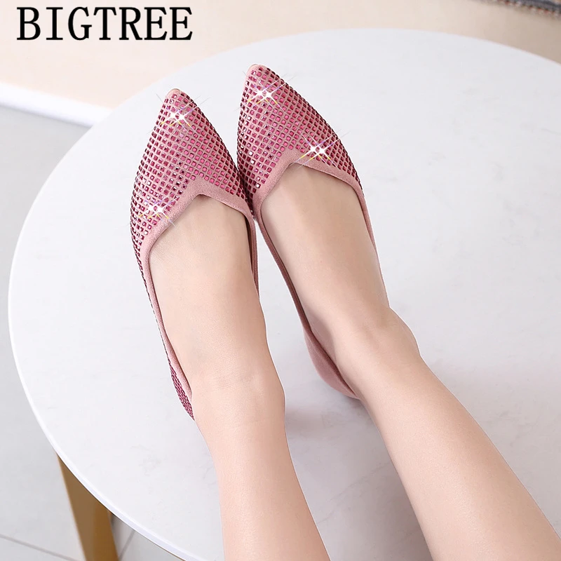 

rhinestone shoes women ladies loafers creepers flat shoes women harajuku shoes korean style women slip on tenis feminino casual
