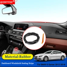 QCBXYYXH автомобиль-Стайлинг резиновые анти-Шум Звукоизолированные пыле приборной панели автомобиля Лобовое стекло щеточное для BMW 6 серии 2012