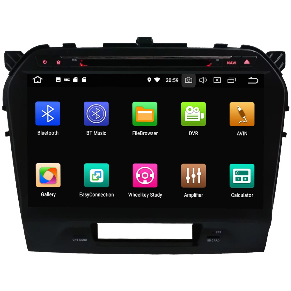 Best KLYDE 10.1" IPS Android 8.0 4G WIFI Octa Core 4GB RAM 32GB ROM Car DVD Player Radio GPS Navigation For Suzuki Vitara 2015-2019 1