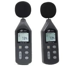 1 шт. GS1357 30-130dB цифровой измеритель уровня звука шумомер в децибелах ЖК-экран noisemeter цифровой диагностический инструмент