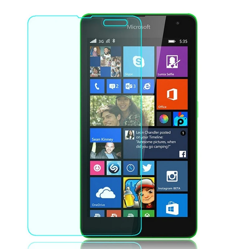 Закаленное стекло для Microsoft Lumia 535 двойная SIM RM-1090 Защитная пленка экрана Nokia |