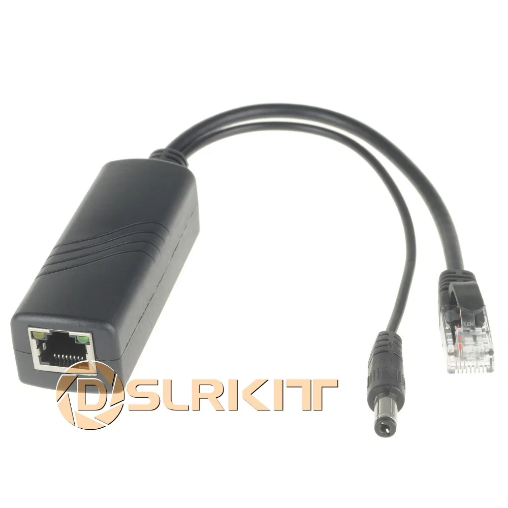 

12pcs Active PoE Splitter Power Over Ethernet 48V to 12V 2A IEEE802.3at 25.5W