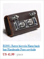Sale E0985 Retro Bicycle hangback bag vintage saddle bag bike block package Pure cowhide Handmade Tool bag 5 Sale E0985 Retro Bicycle hangback bag vintage saddle bag bike block package Pure cowhide Handmade Tool bag 5