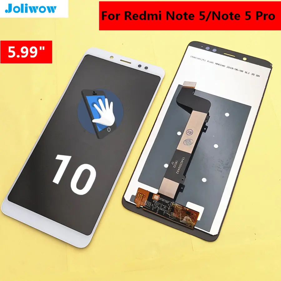 

FOR Xiaomi Redmi Note 5 Pro note5 LCD Display Touch Screen Test Good Digitizer Assembly Replacement