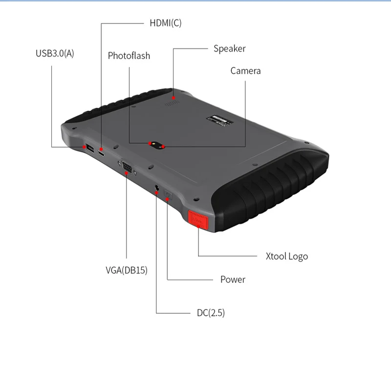 XTOOL A80 H6 полный Системы автомобиль автомобильные инструменты для диагностики OBDII Инструменты для ремонта автомобилей программирования транспортного средства/Настройка счетчика пробега