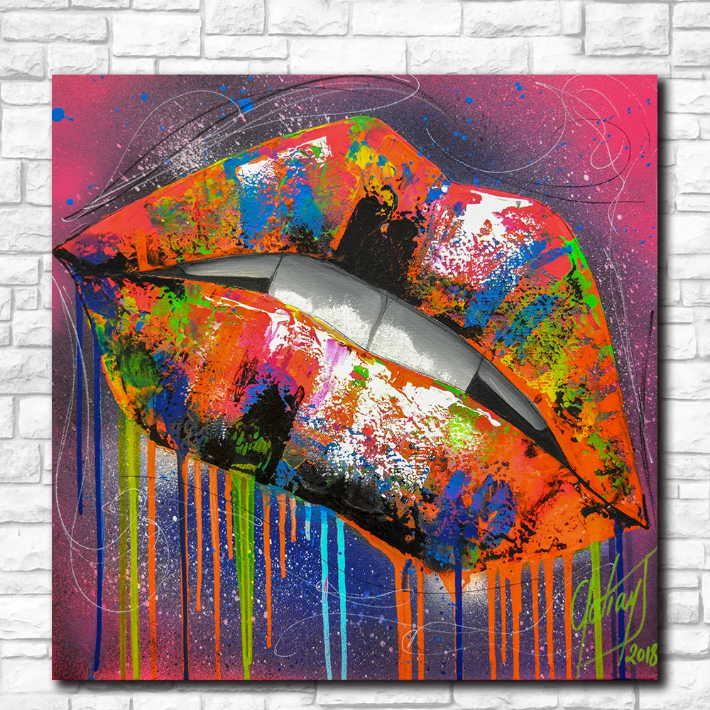 Colorful Lips 3, 2018