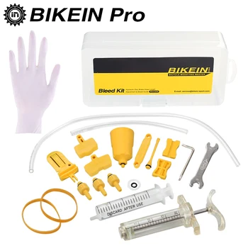 

BIKEIN Bicycle Hydraulic Brake BLEED Tool KIT For Shimano & Magura & MT Series Brake System Use Mineral Oil Brake