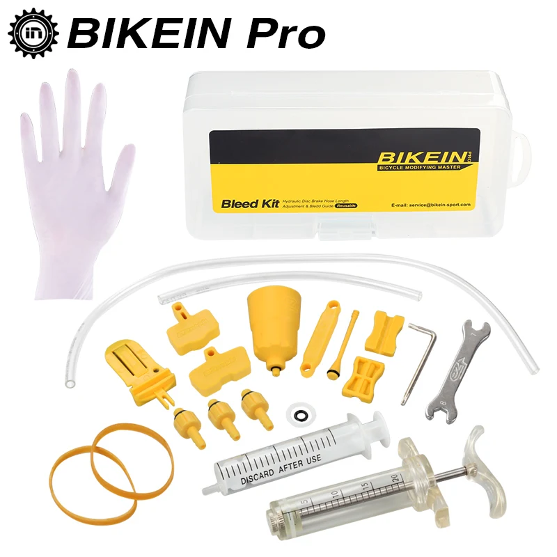 BIKEIN Bicycle Hydraulic Brake BLEED Tool KIT For Shimano & Magura & TEKTRO MT Series Brake System Use Mineral Oil Brake BIKEIN Bicycle Hydraulic Brake BLEED Tool KIT For Shimano & Magura & TEKTRO MT Series Brake System Use Mineral Oil Brake