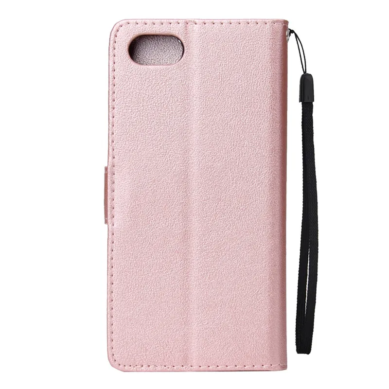 الشرف 7A جلد حالة على لهواوي الشرف 7A DUA-L22 غطاء 5.45 بوصة النمط الكلاسيكي بلون محفظة قلابة الهاتف حالات كوكه