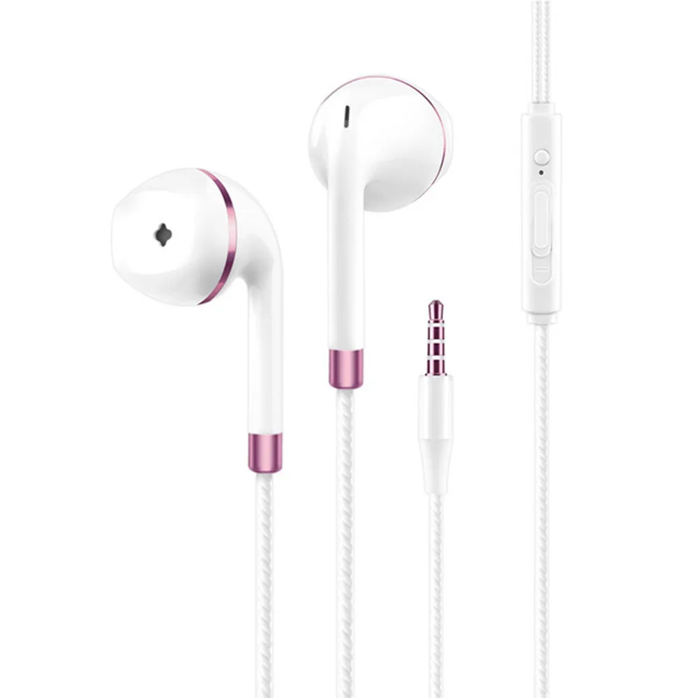 Новинка Q1S наушники вкладыши для IPhone Xiaomi Iphone Бас Наушники с микрофоном Проводная