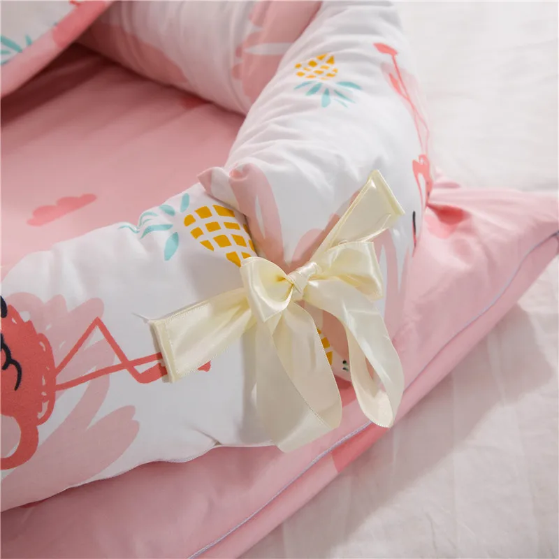 16 цветов переносная детская кроватка с подушкой детская люлька-качалка детская кроватка для новорожденных Детское гнездо детская кровать