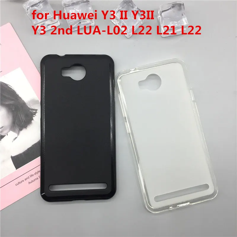 Чехол-накладка для Huawei Y3 II Y3II LUA-L02 L22 L21 силикон матовый | Мобильные телефоны и