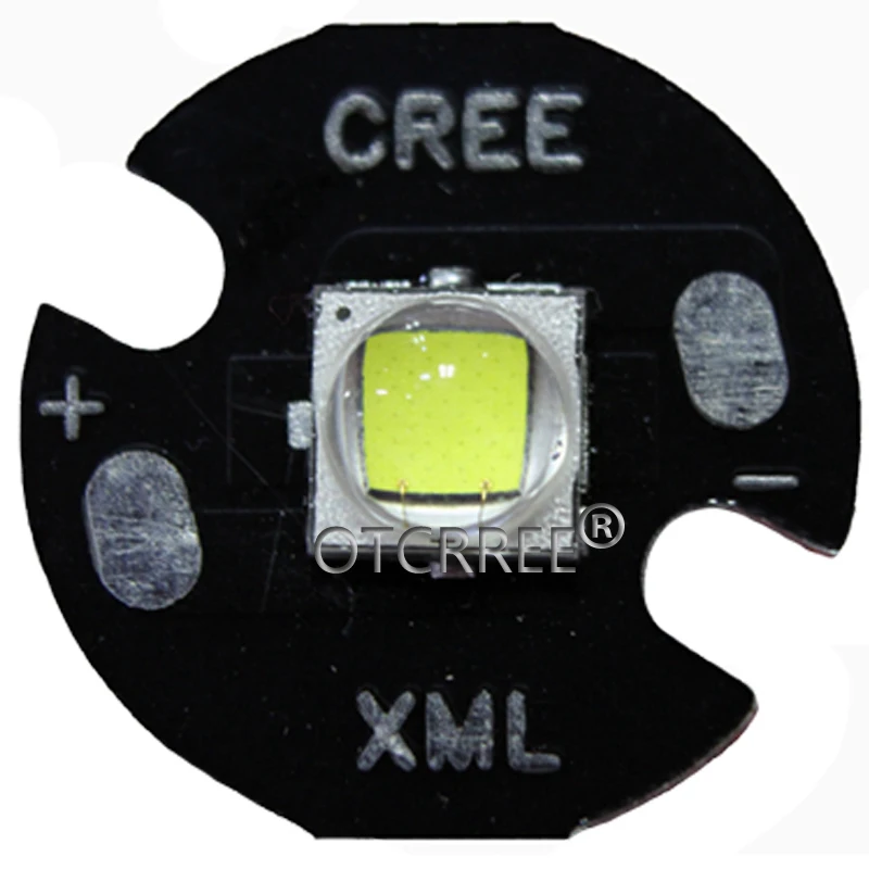 Cree XML2 XM-L2 T6 10 Вт Высокая мощность светодиодный излучатель холодный белый нейтральный белый теплый белый 16 мм черный или с PCB+ 17 мм DC3.7V 2.5A драйвер