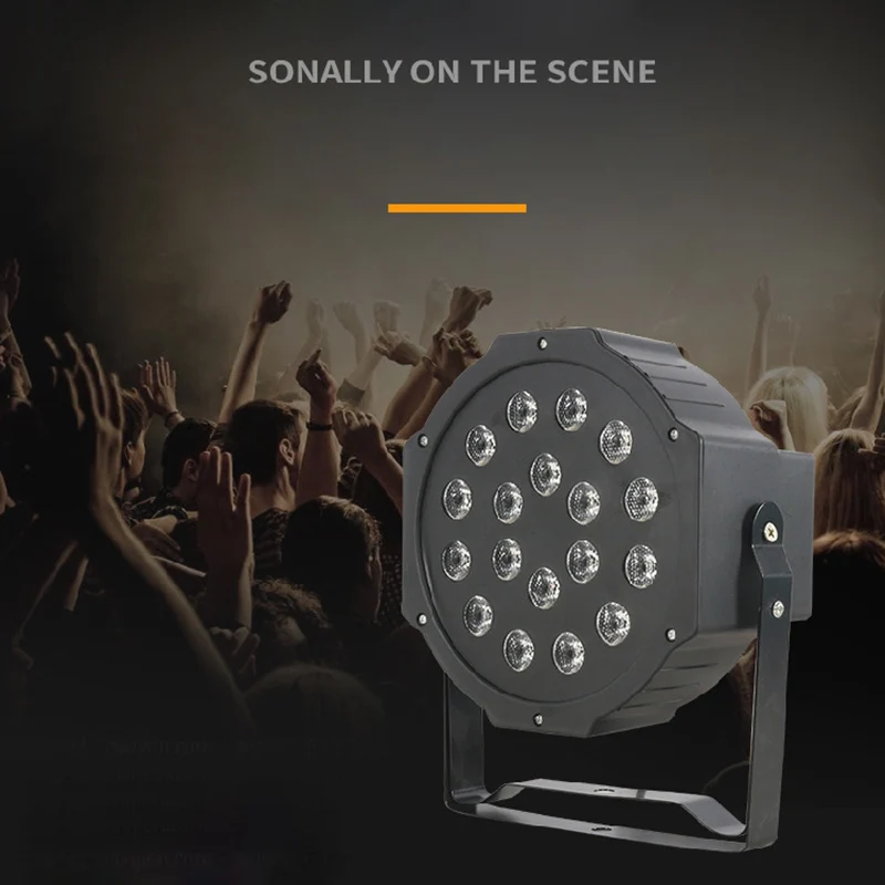 

36 LED Par Lights Stage Lighting Remote DMX Control RGB Lights for Party Wedding Club Show DAG-ship