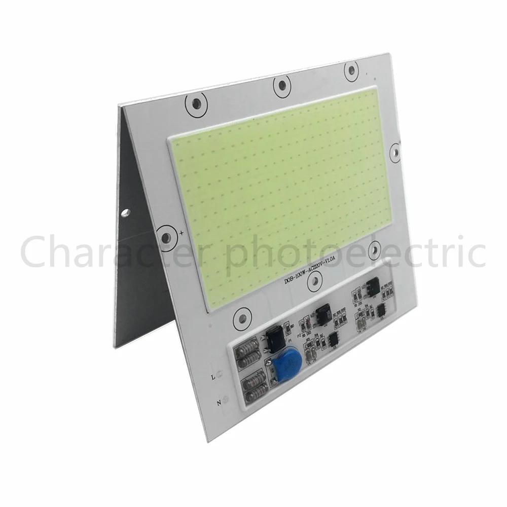 5 pcs 100W 220V COB LED 10000-15000K white input white lamp light source for integrated LED 100W floodlight working lamp lamp