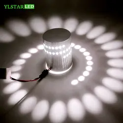 YLSTAR творческий светодиодный настенный светильник Настенный светильник RGB современный светильник световой освещение Бра 3 Вт cabinet indoor Wall