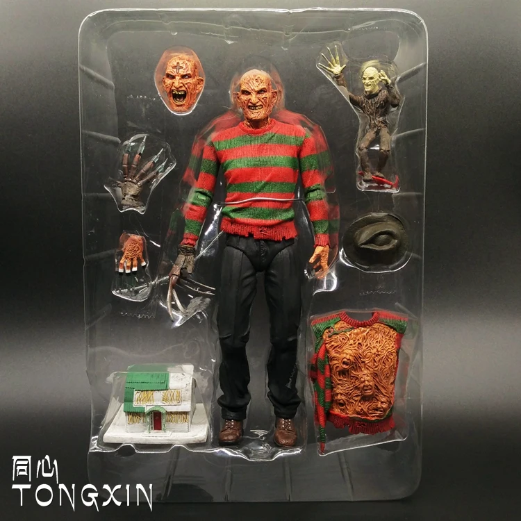 Freddy Krueger фигурка модель для "Кошмар на улице Вязов" шарнир может двигаться Кукла Фильм человек модель украшения фигурка игрушки подарок