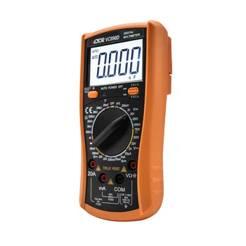 

VC890C+ Digital Multimeter True RMS 2000UF Capacitor Multimeter Ammeter VC890C DC/AC 20A Temperature Measurement Tester