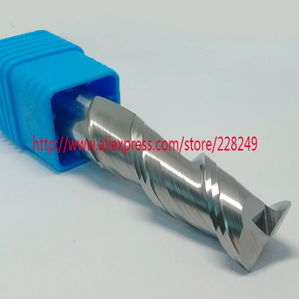 

1 шт. D12 * 30 * D12 * 75 HRC50 2 фрезы с плоским концом для алюминиевых фрезерных инструментов с ЧПУ фрезы